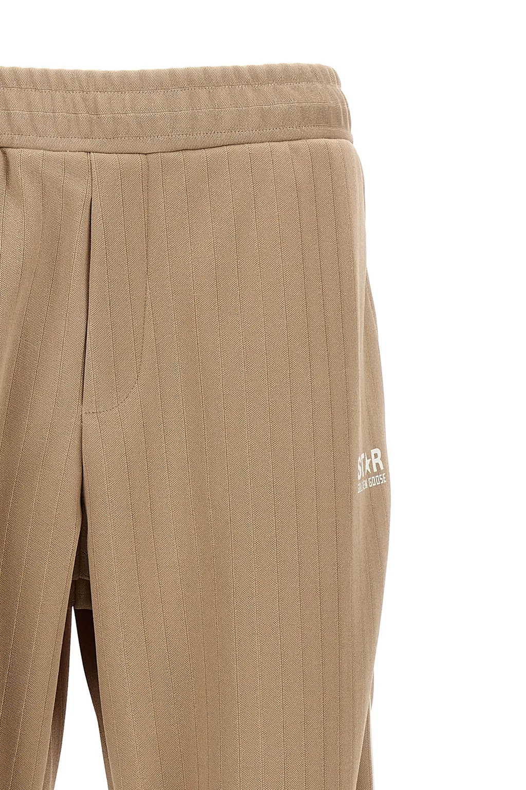 Logo Printed Straight-Leg Trousers