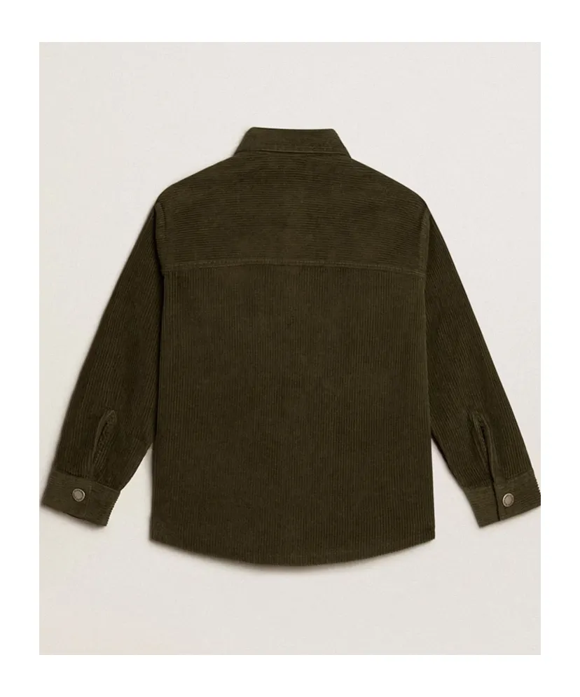 Buttoned Long-Sleeved Shirt