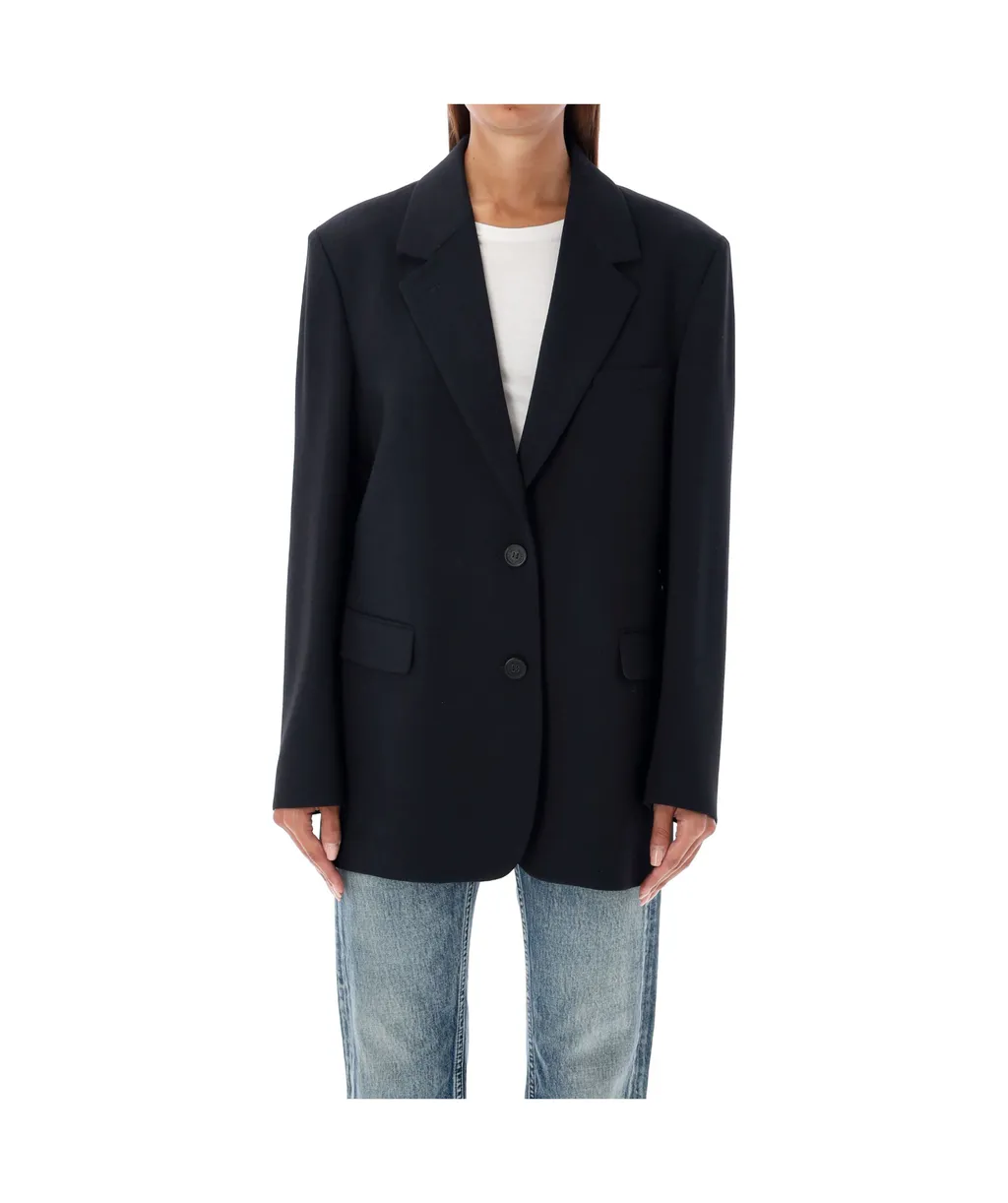 Single Breasted Oversized Jacket