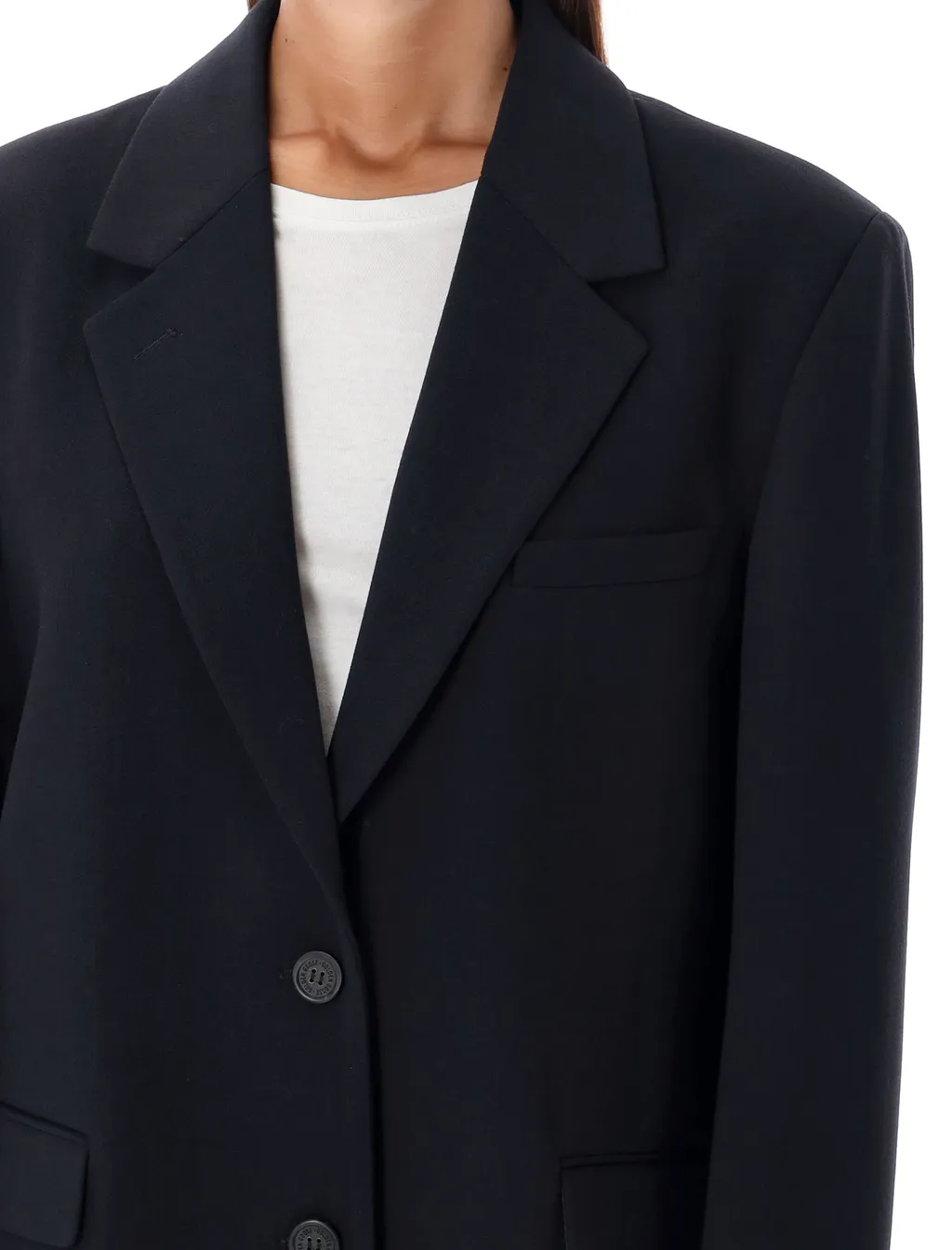 Single Breasted Oversized Jacket