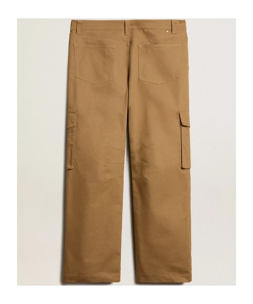 Straight-Leg Cargo Trousers