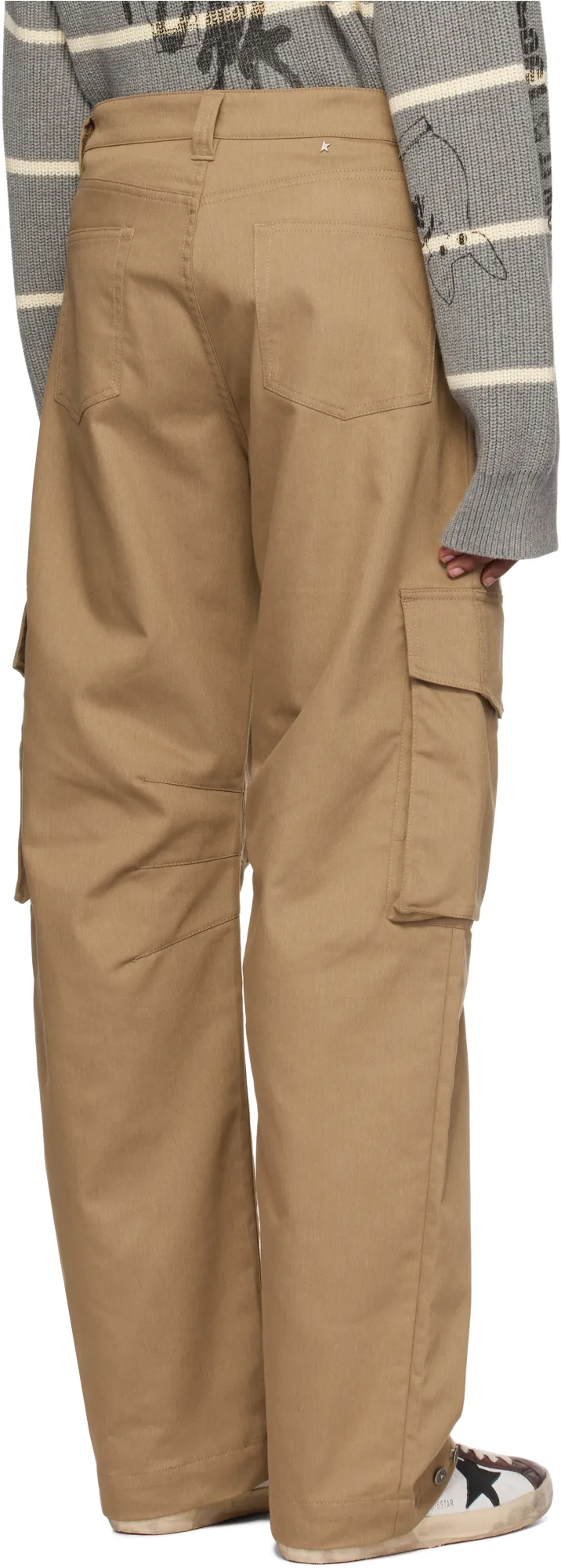 Straight-Leg Cargo Trousers