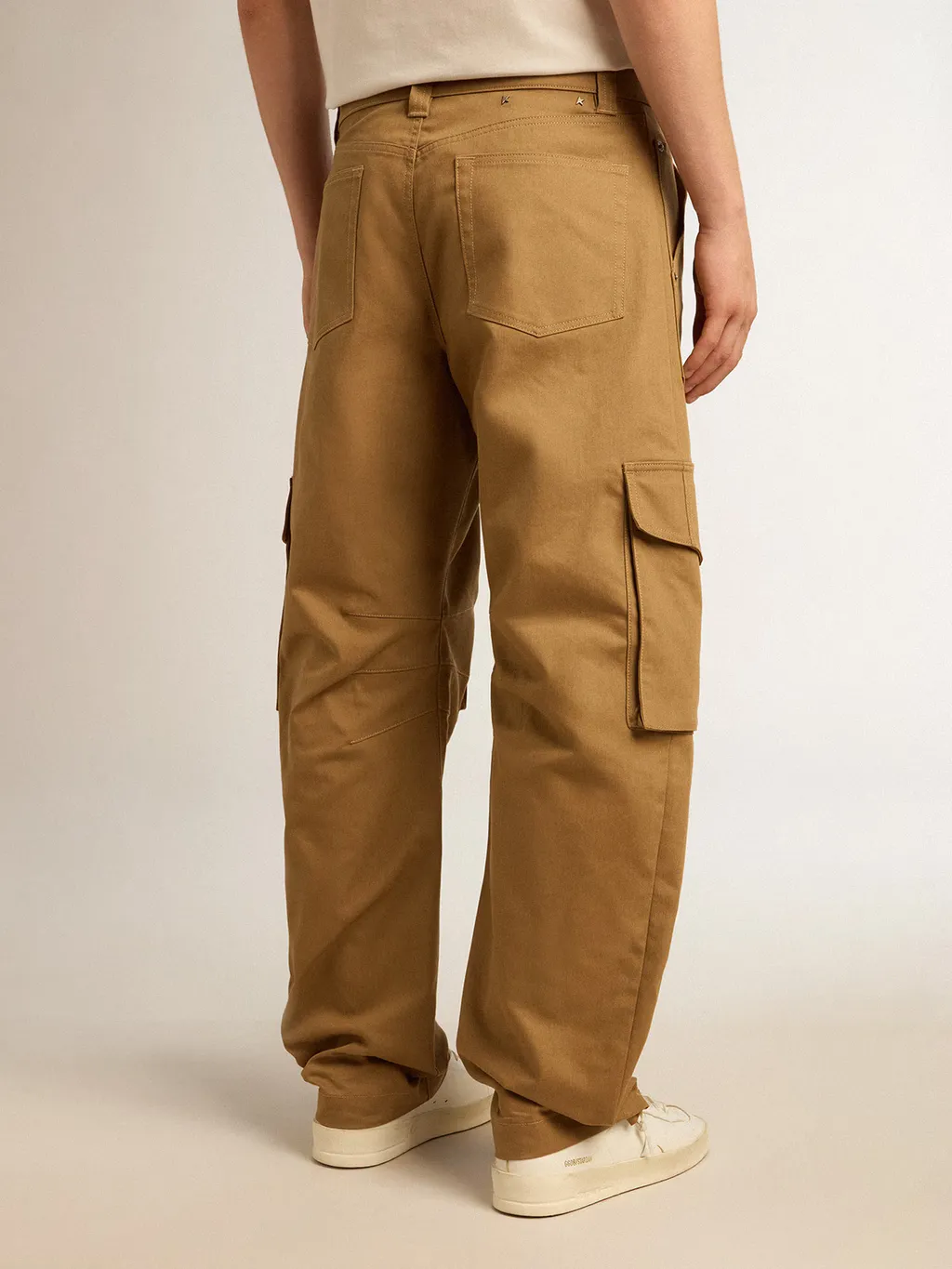 Straight-Leg Cargo Trousers
