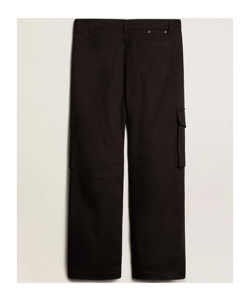 Straight-Leg Cargo Trousers