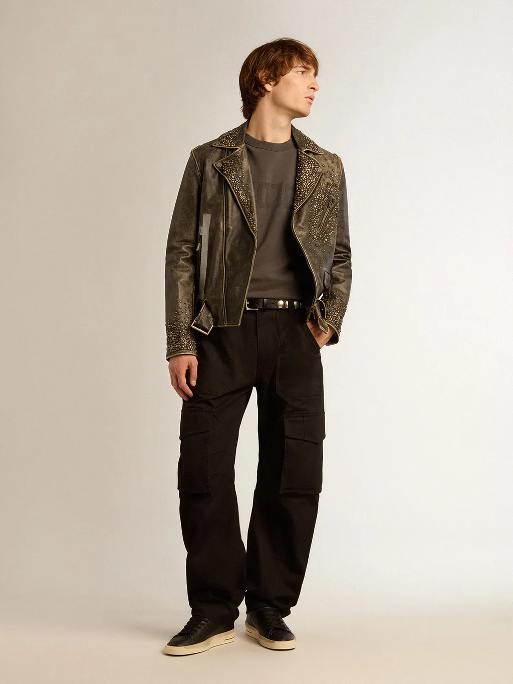 Straight-Leg Cargo Trousers