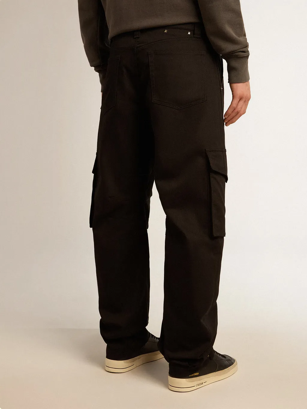 Straight-Leg Cargo Trousers