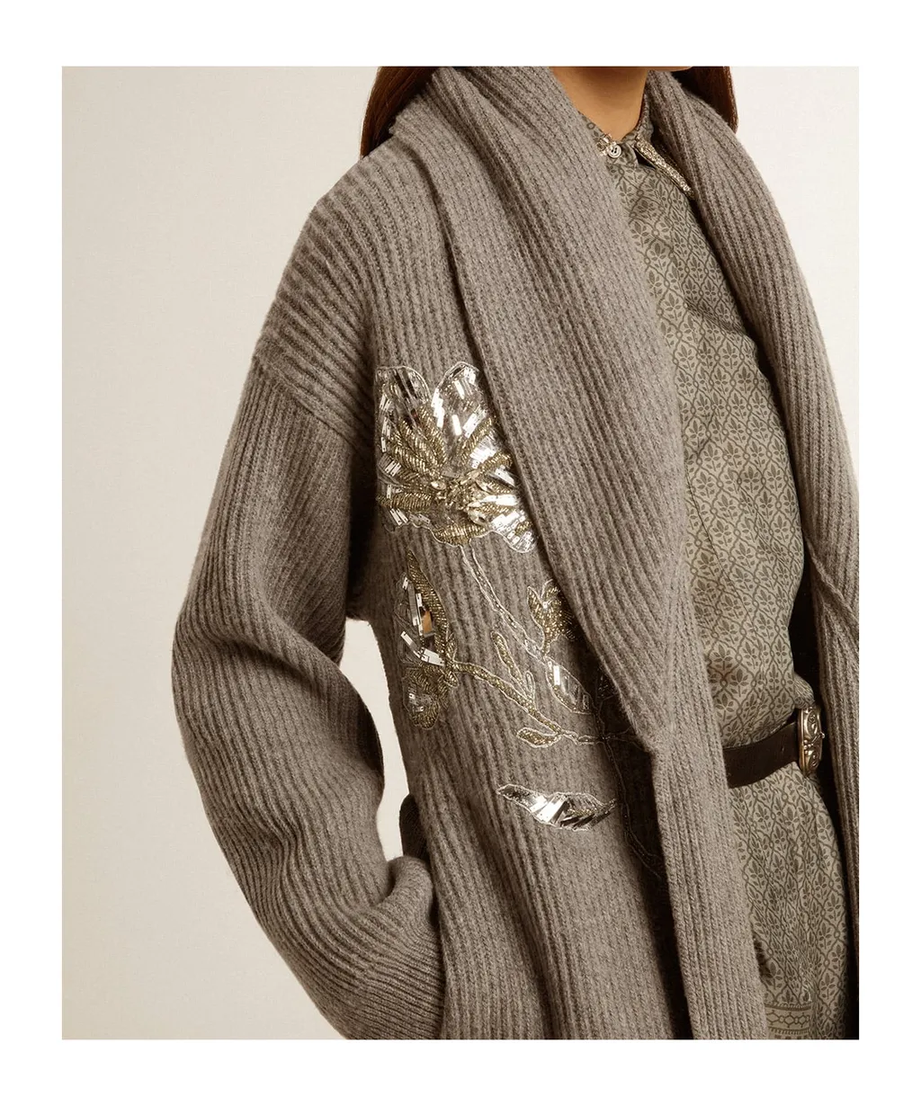 Cardigan With Embroidery