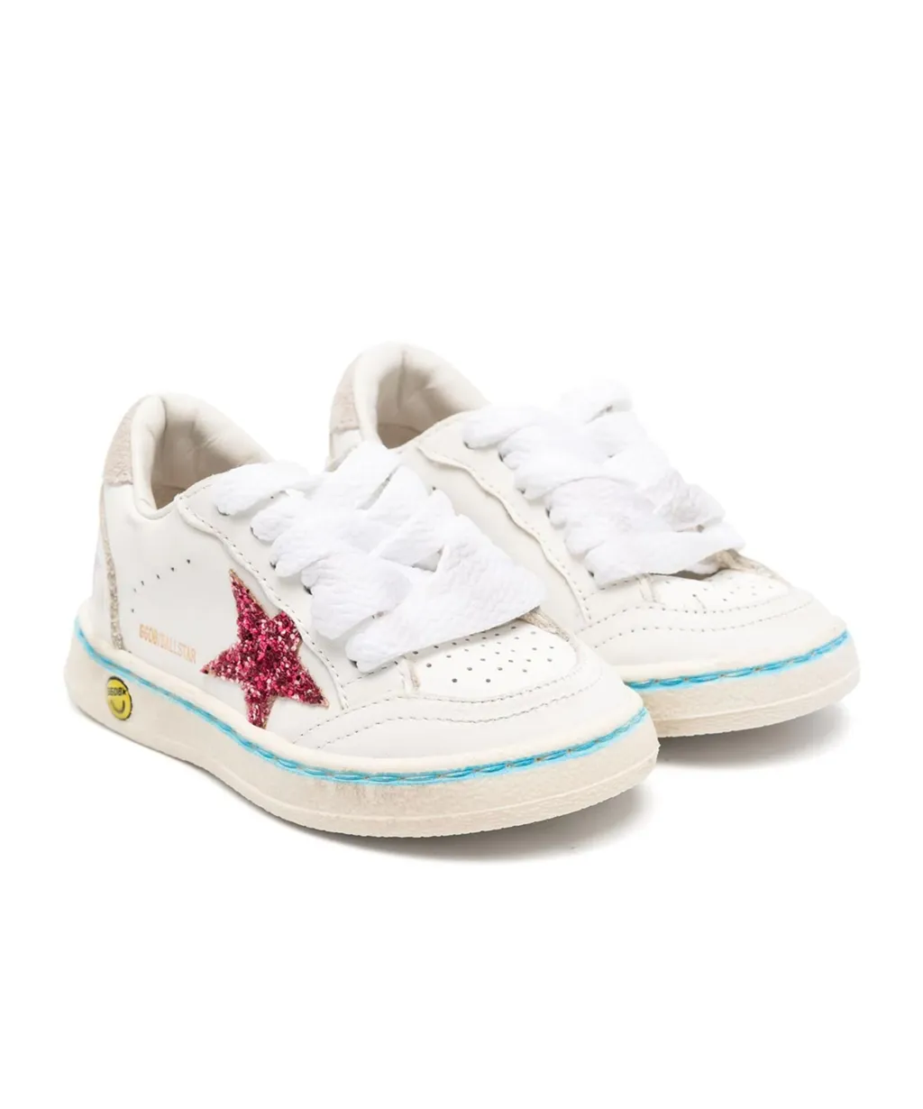 Kids Ball Star Lace-Up Sneakers