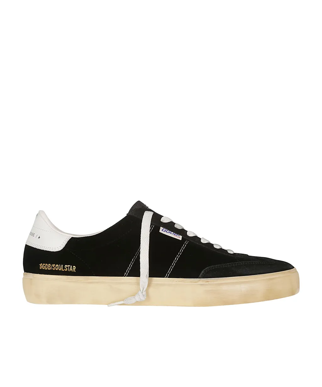 Soulstar Velvet Lace-Up Sneakers