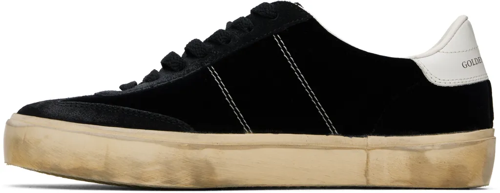 Soulstar Velvet Lace-Up Sneakers