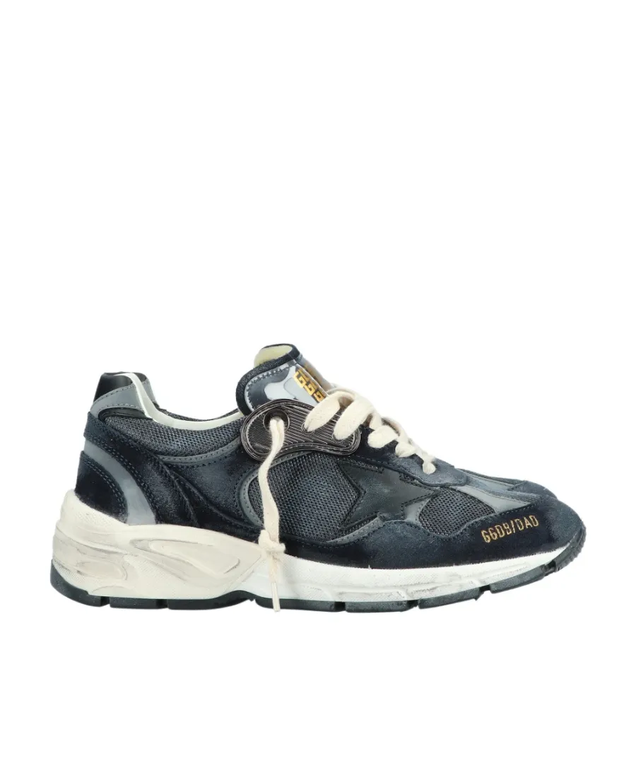 Star Patch Lace-Up Sneakers