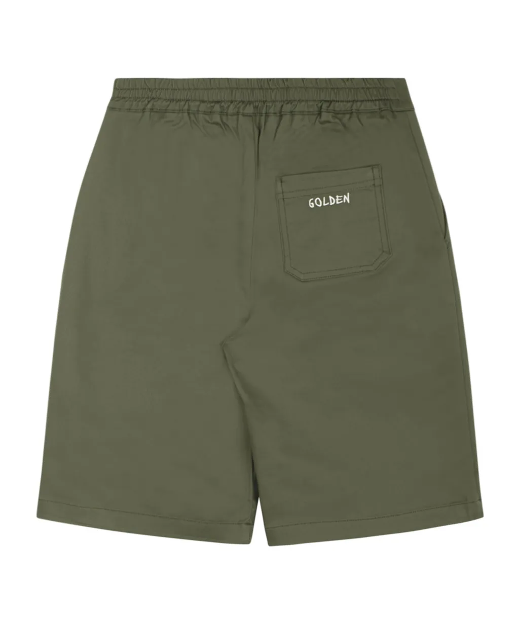 Logo Embroidered Shorts