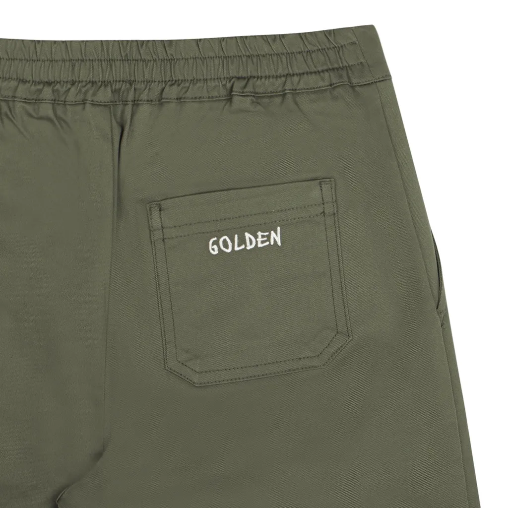 Logo Embroidered Shorts
