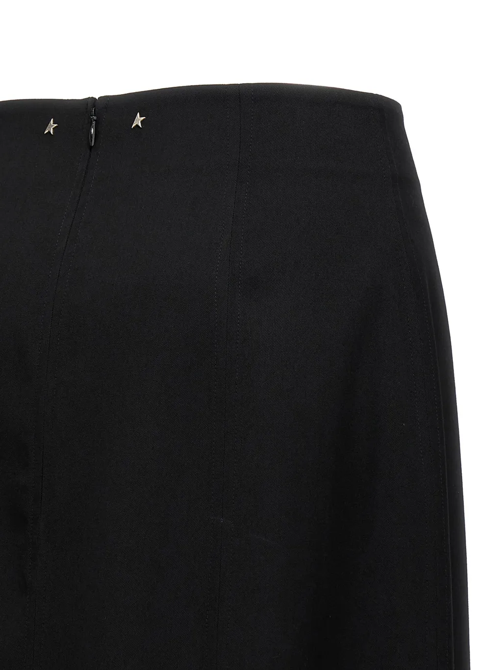 Front-Slit Midi Skirt