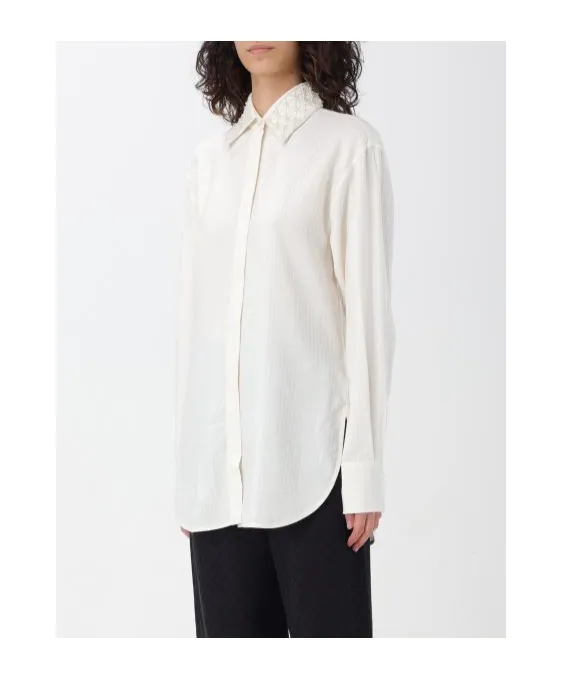 Long Sleeved Embellished Shirt