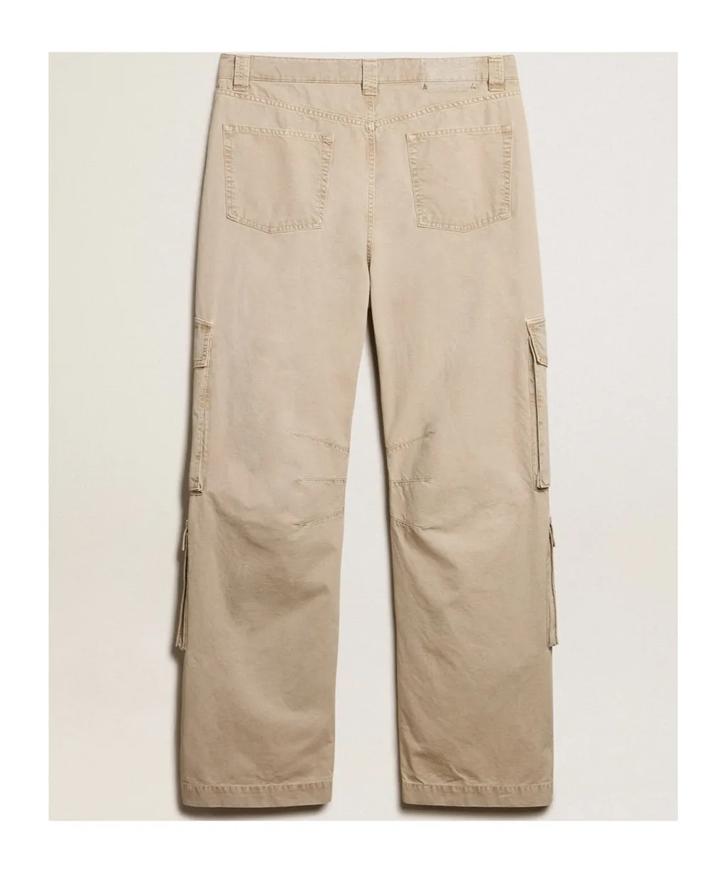 Straight-Leg Cargo Trousers
