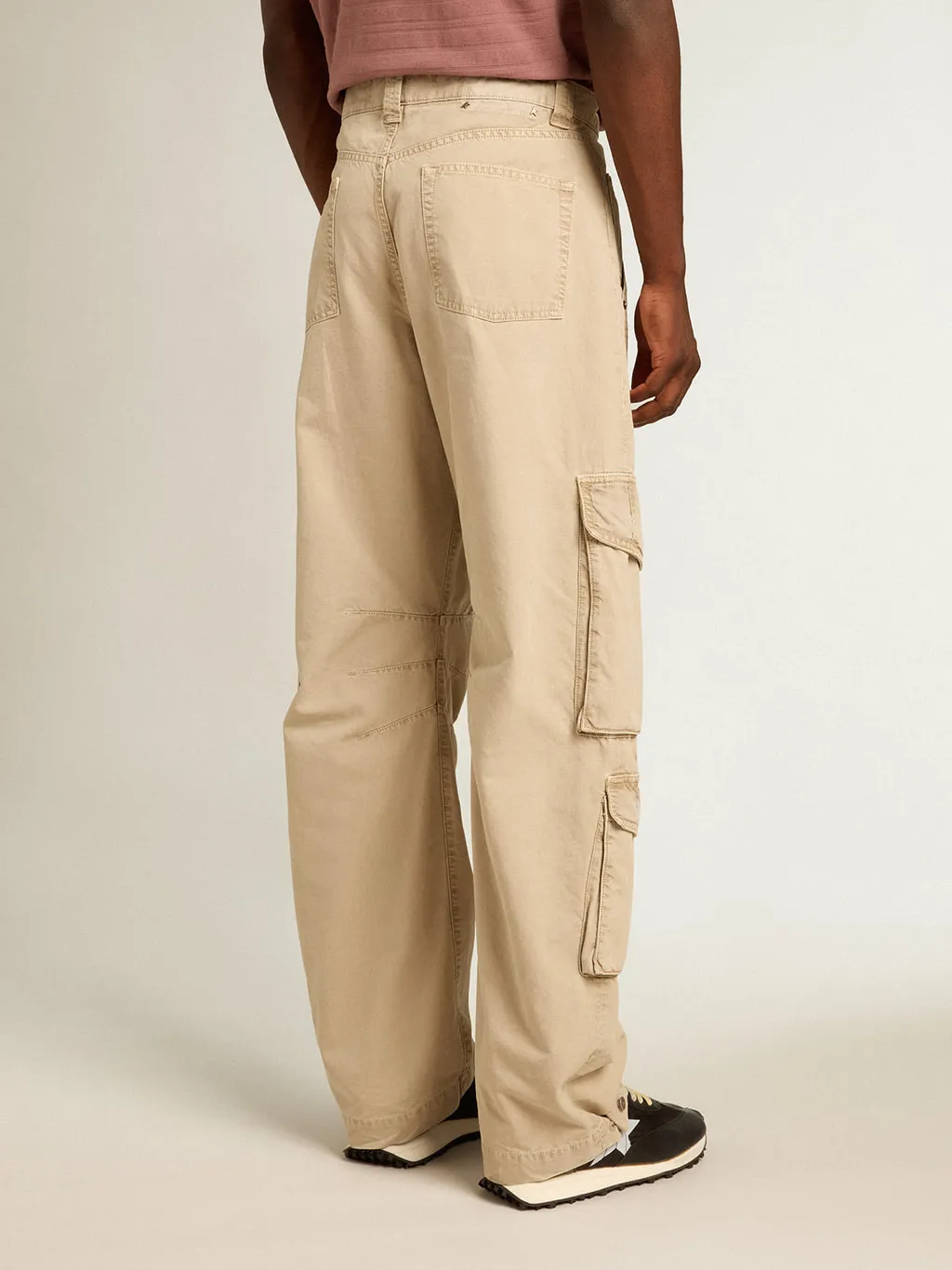 Straight-Leg Cargo Trousers