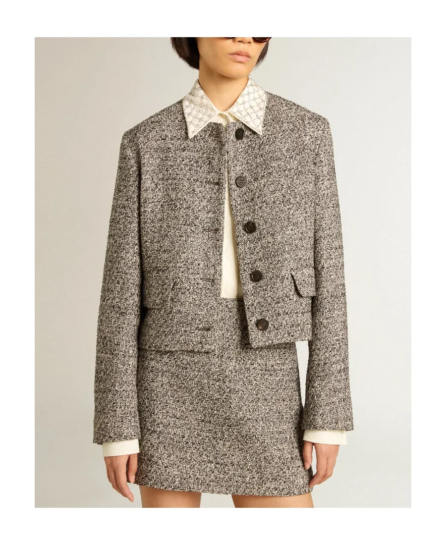 Journey Crewneck Buttoned Jacket