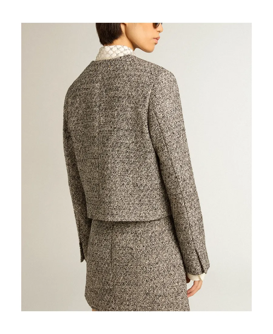 Journey Crewneck Buttoned Jacket