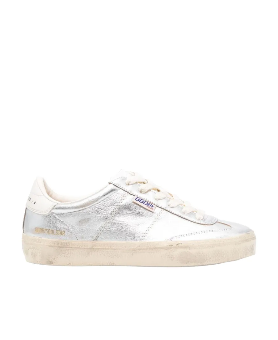 Soul-Star Metallic Low-Top Sneakers