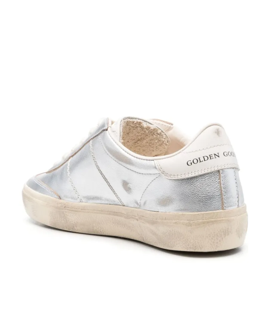 Soul-Star Metallic Low-Top Sneakers