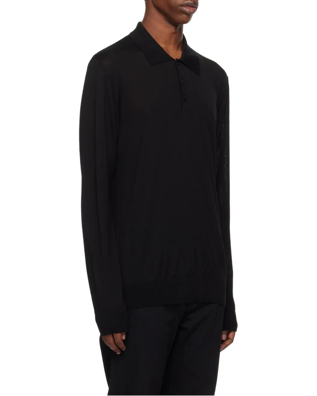 Logo Patch Polo Shirt
