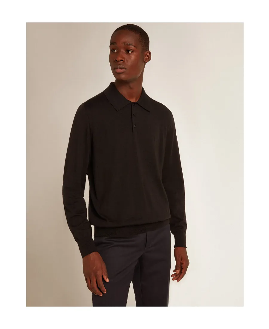 Logo Patch Polo Shirt