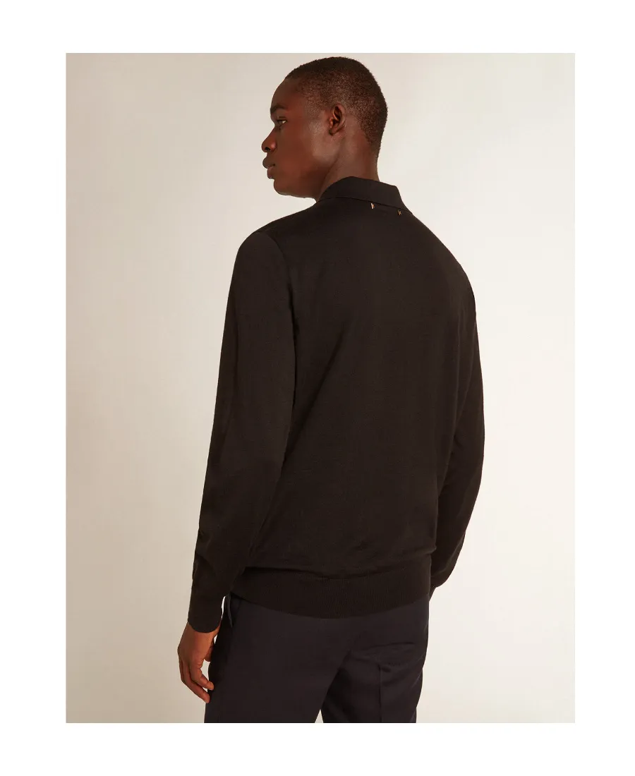 Logo Patch Polo Shirt