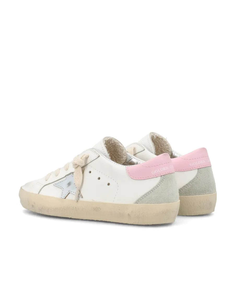 Star Patch Lace-Up Sneakers