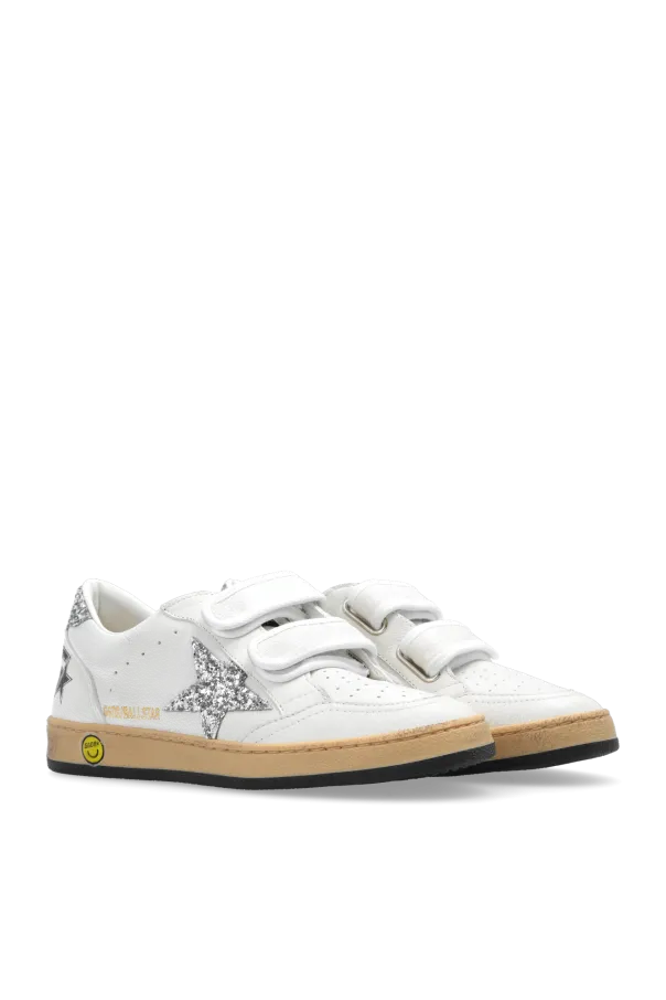 Kids Ball Star Glittered Sneakers