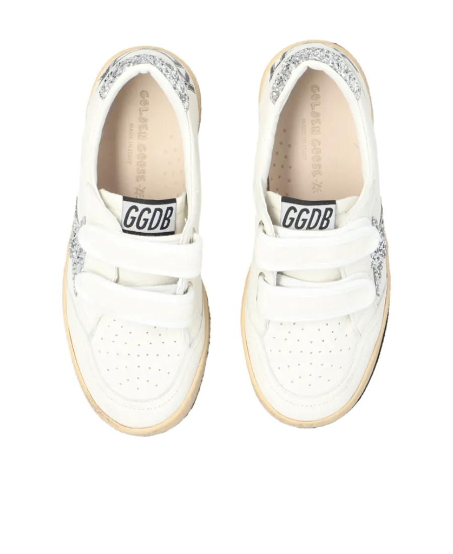 Kids Ball Star Glittered Sneakers