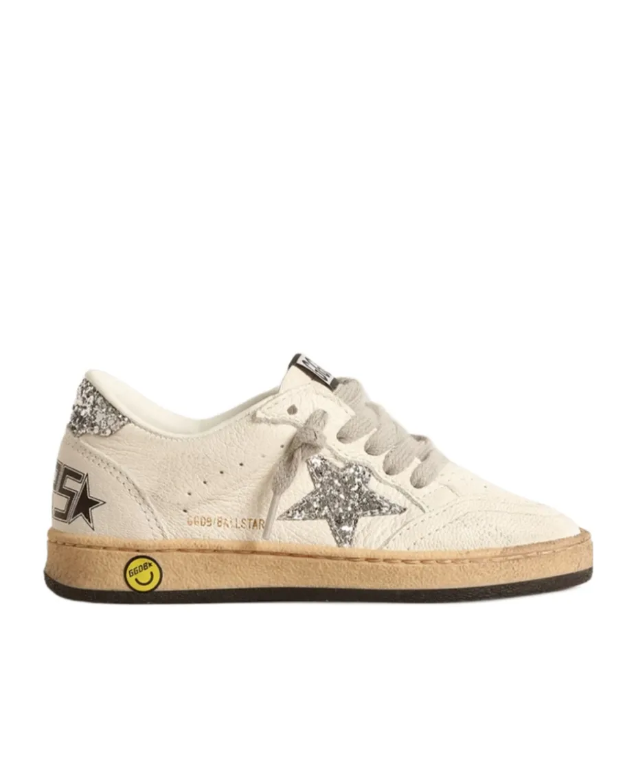 Ball Star Round Toe Sneakers
