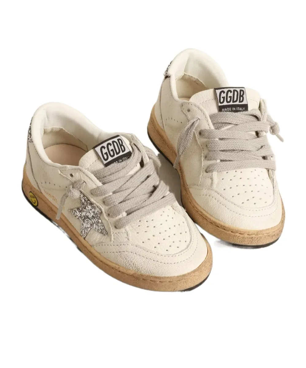 Ball Star Round Toe Sneakers