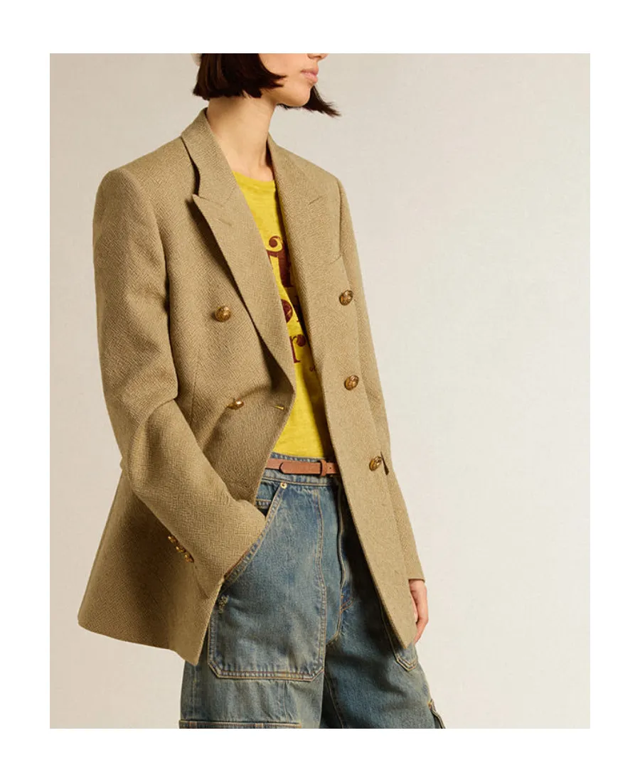 Double Breasted Tailored Blazer