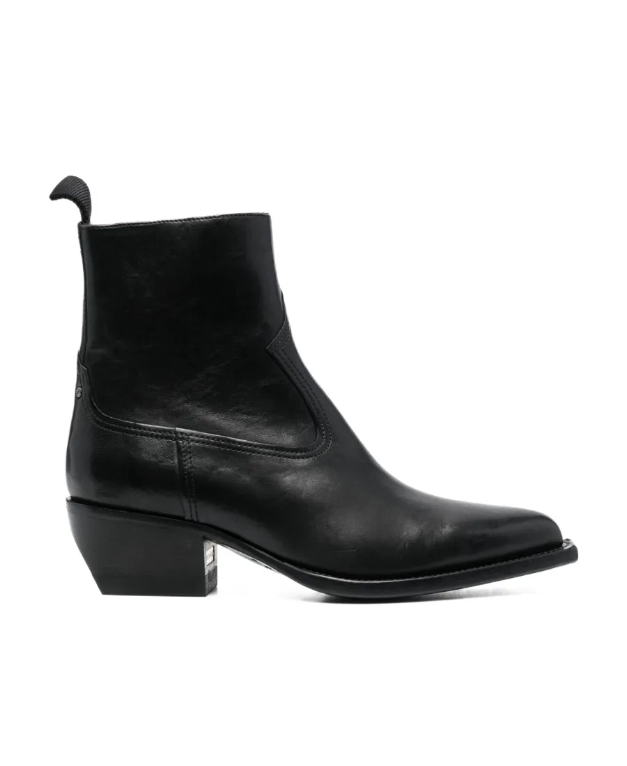 Pointed Toe Ankle Boots