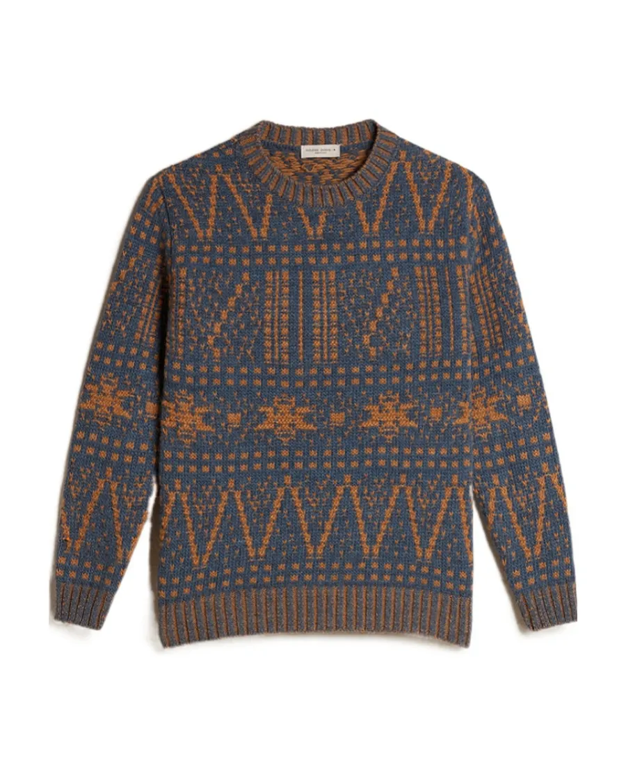 Patterned Knit Sweater