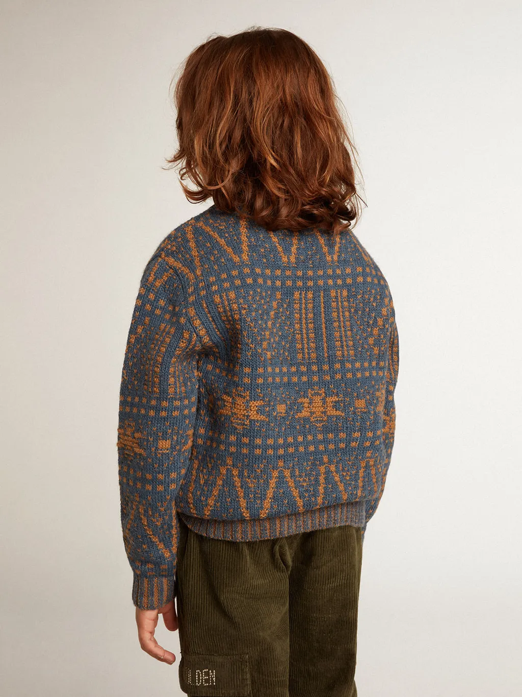 Patterned Knit Sweater