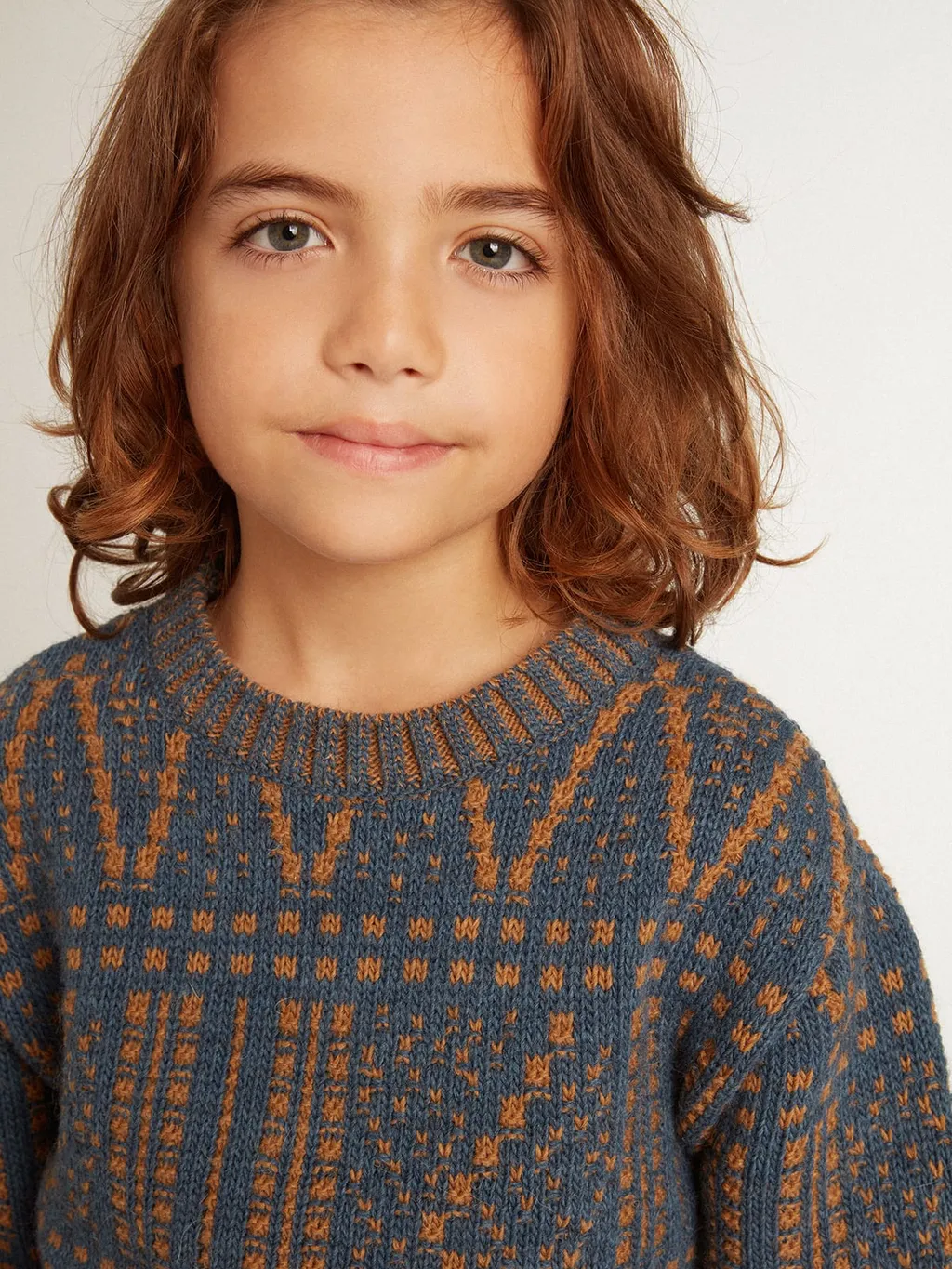 Patterned Knit Sweater