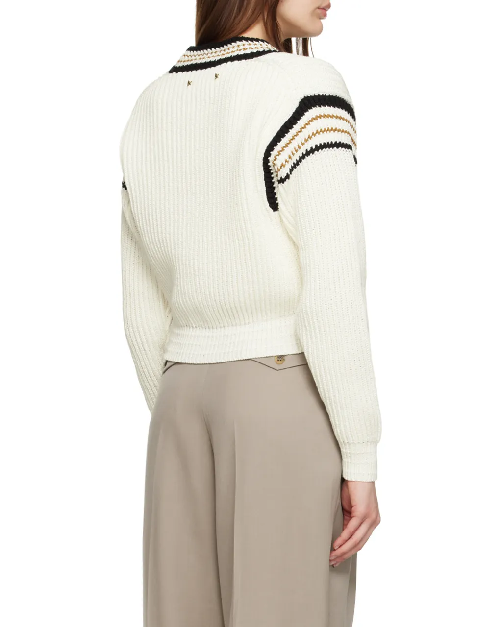 V-Neck Knitted Sweater