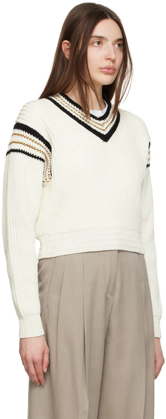 V-Neck Knitted Sweater