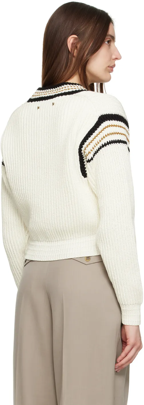 V-Neck Knitted Sweater