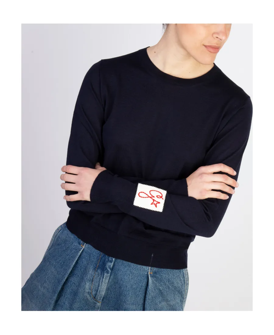 Crew Neck Knit Jumper