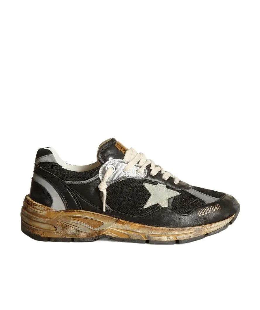 Running Dad Net Lace-Up Sneakers