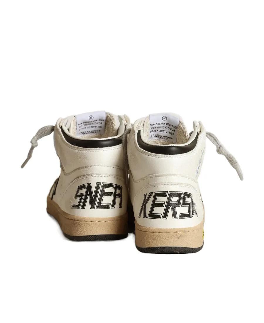 Star Patch High-Top Sneakers