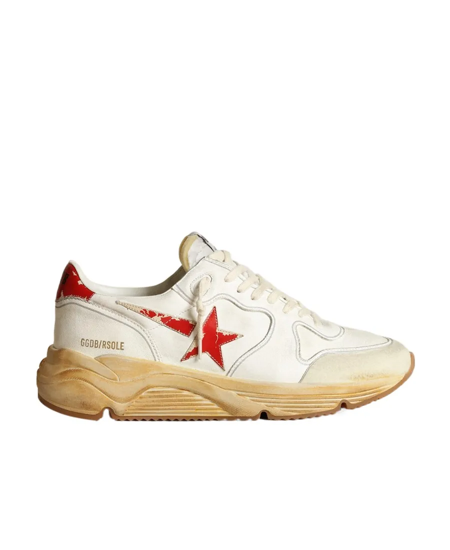 Running Sole Lace-Up Sneakers