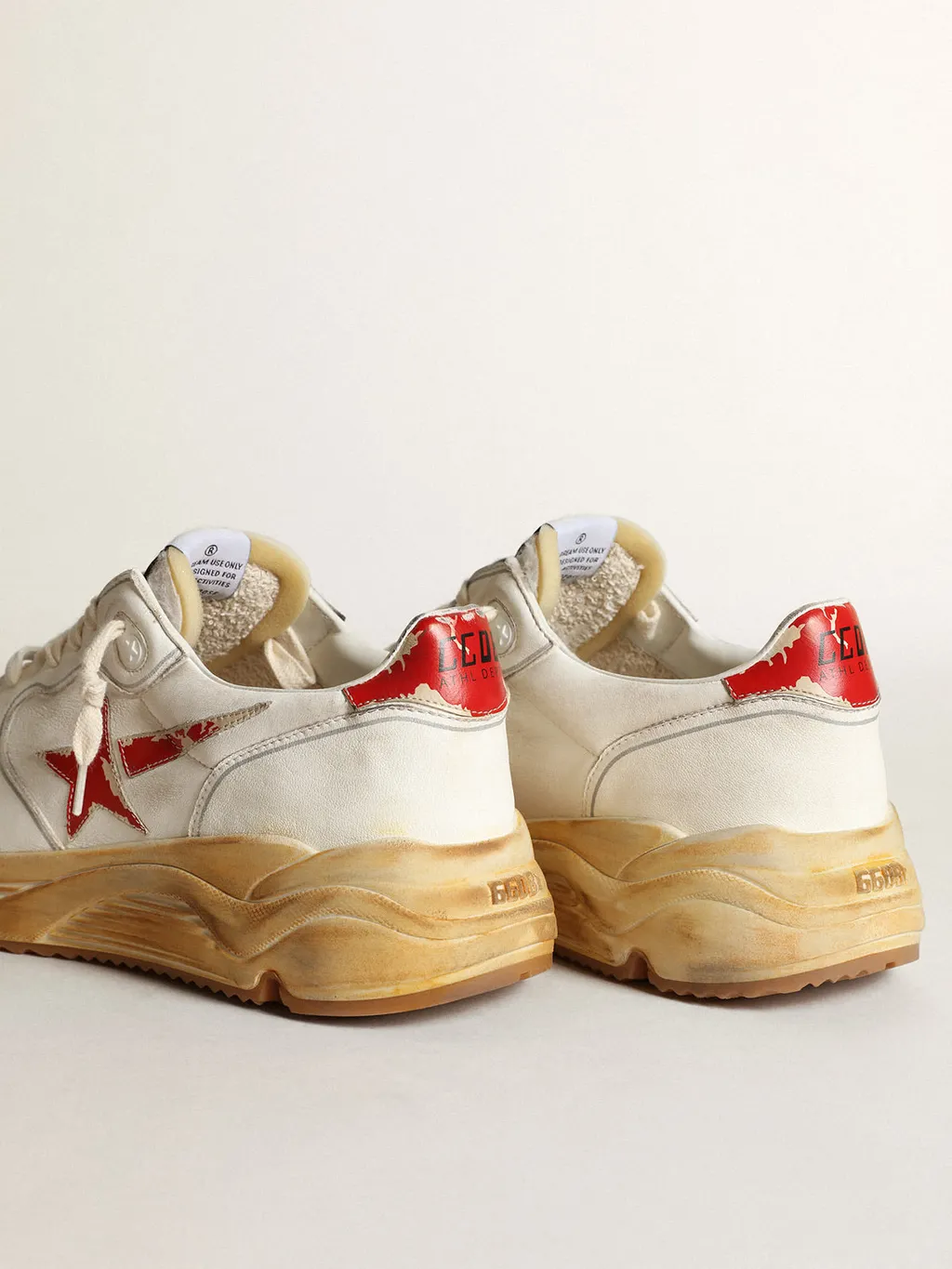 Running Sole Lace-Up Sneakers