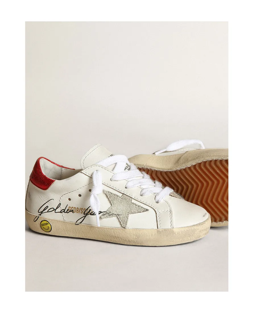Distressed Lace-Up Sneakers
