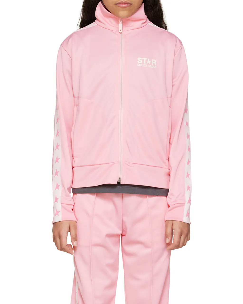 Zip-Up Long-Sleeved Jacket