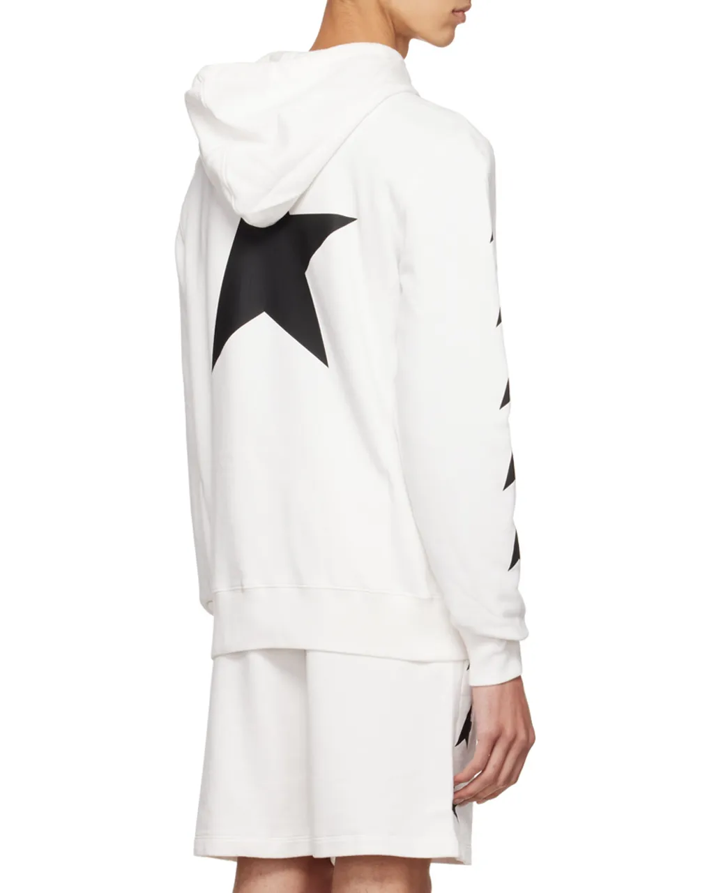 Logo Printed Drawstring Hoodie