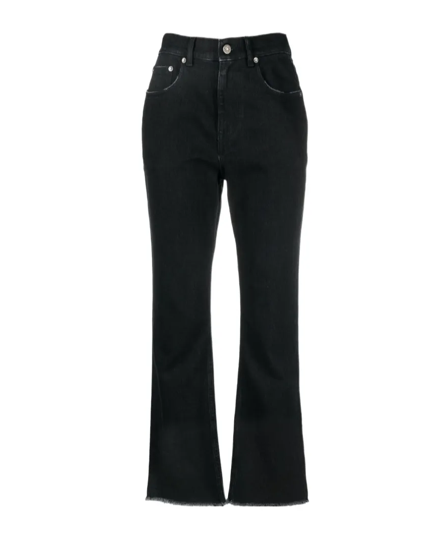 Cropped Flared Jeans